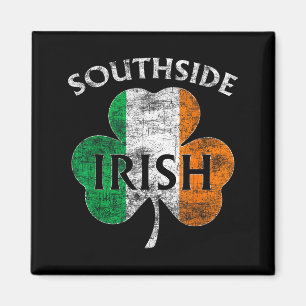 Chicago Southside Irish Flag St. Patrick's Day Magnet