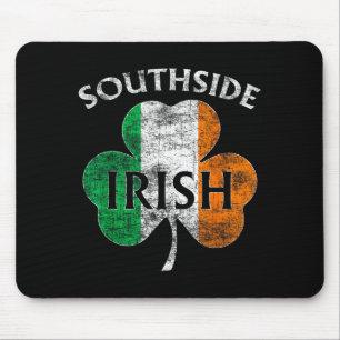 Chicago Southside Irish Flag St. Patrick's Day  Mouse Pad