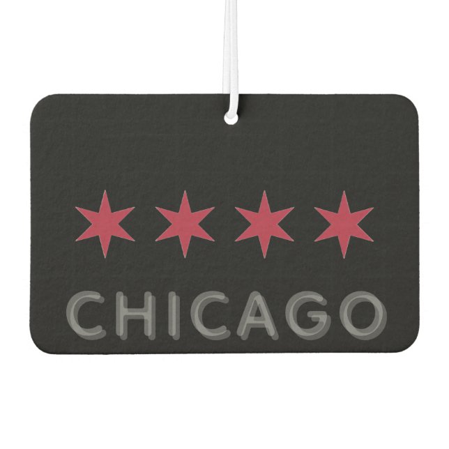Chicago Stars Car Air Freshener (Front)