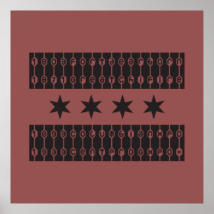 Chicago Stars Poster