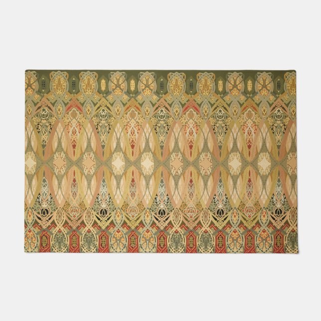 Chicago Stock Exchange Trading Room Stencil Doormat (Front)