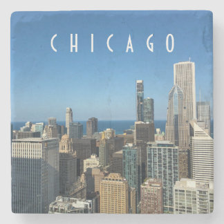 Chicago  stone coaster
