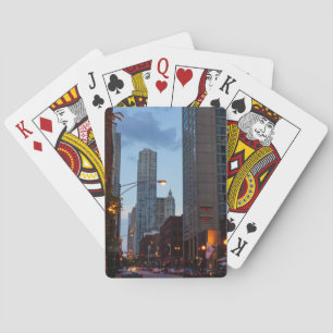 Chicago Street Scene Playing Cards