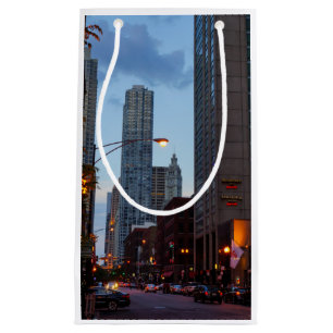 Chicago Street Scene Small Gift Bag