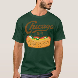 Chicago Style Hot Dog Summer T-Shirt