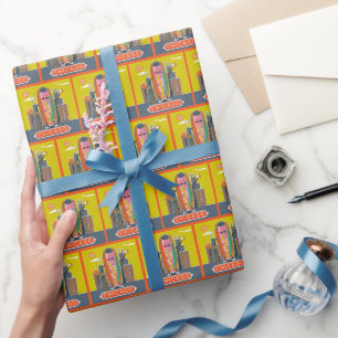 Chicago-Style Hotdog Wrapping Paper