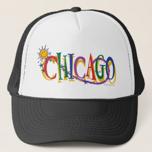 Chicago Sun and Stars Trucker Hat