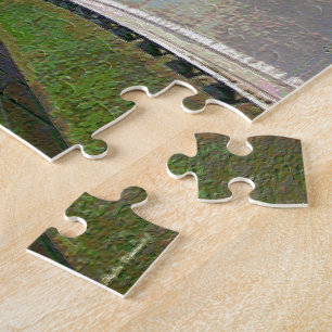 Chicago Traffic in Sandstone Jigsaw Puzzle