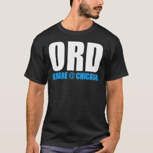 Chicago Travel Airport Souvenir Illinois City O'Ha T-Shirt