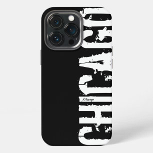 Chicago - Urban Style Black And White iPhone Case