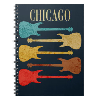 Chicago Vintage Guitars Concert Festival Souvenir Notebook