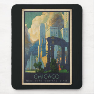Chicago Vintage Reise Mouse Pad