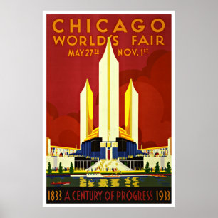 Chicago - Vintage Travel Posters