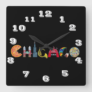 Chicago Wall Clock