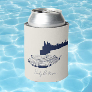 Chicago Wedding Can Cooler
