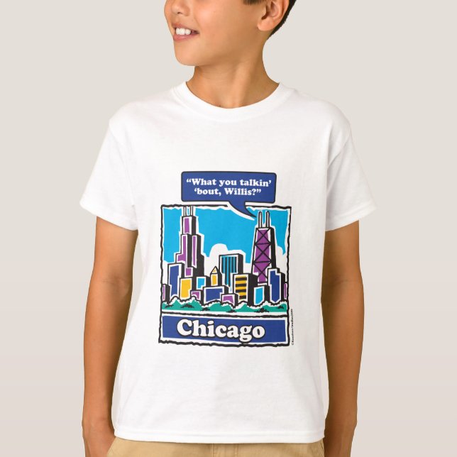 Chicago Willis/Sears Tower T-Shirt (Front)