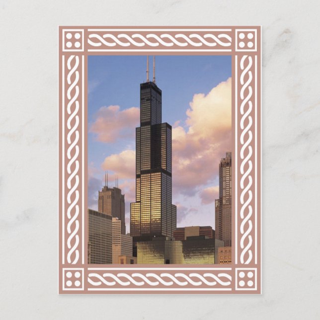 Chicago - Willis Tower - Sears Tower Postcard (Front)