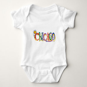 Chicago-With-SUn---KIDS Baby Bodysuit