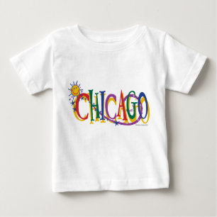 Chicago-With-SUn---KIDS Baby T-Shirt