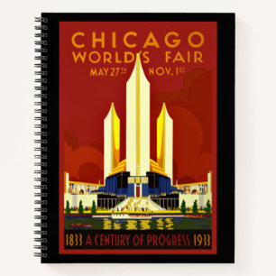 Chicago World's Fair, 1933 Notebook