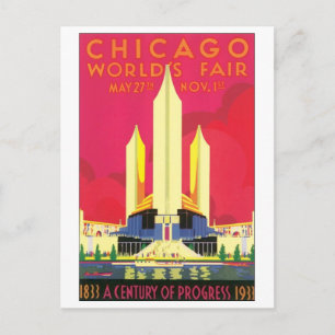 Chicago World's Fair, 1933 Postcard
