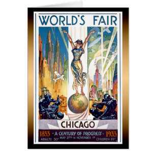 Chicago World's Fair 1933 - Vintage Retro Art Deco