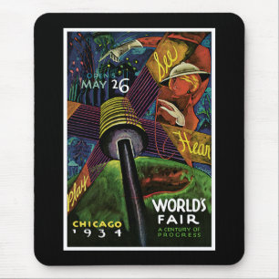 Chicago World's Fair 1934 Mouse Pad