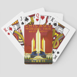 Chicago world's fair. A century of progress Playing Cards