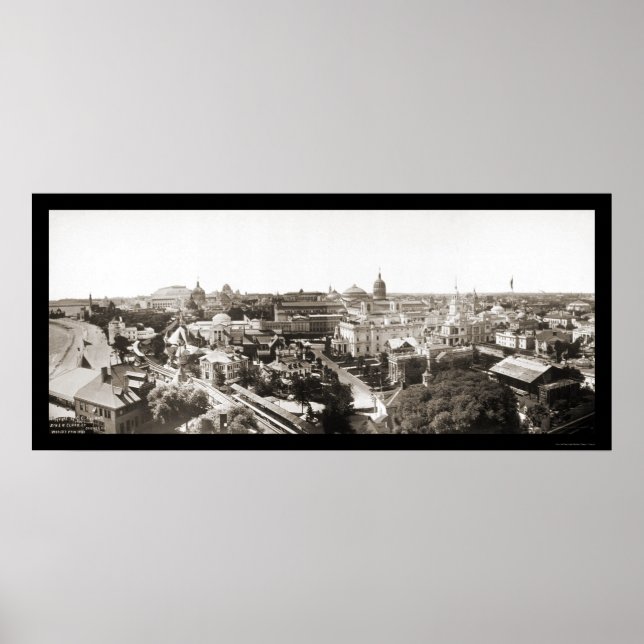 Chicago Worlds Fair Photo 1893 Poster (Front)