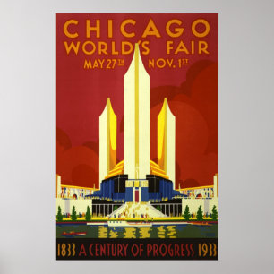 Chicago world's fair poster