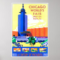 Chicago Worlds Fair Poster