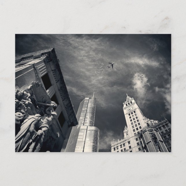 Chicago - Wrigley Building Postcard (Front)