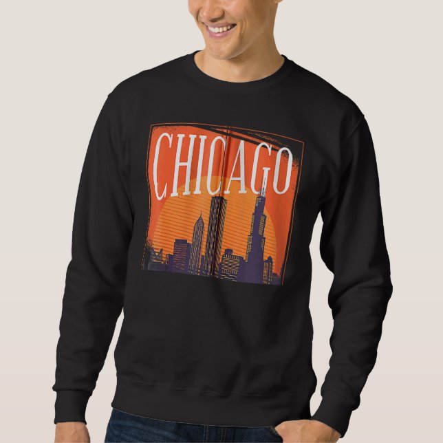 Chicago Zip Sweatshirt (Front)