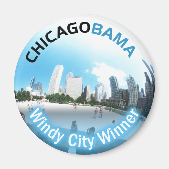 ChicagObama magnet (Front)