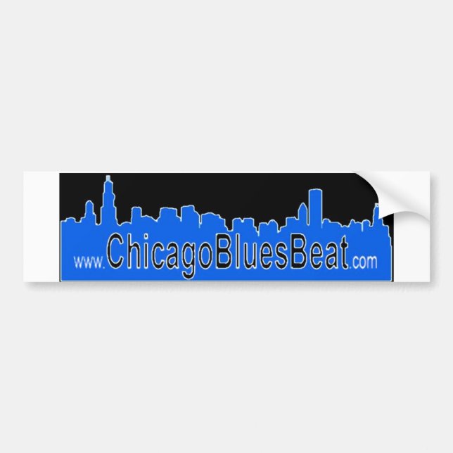 ChicagoBluesBeat Bumper Sticker (Front)
