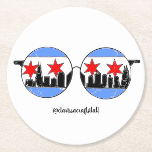chicaGOggles coasters
