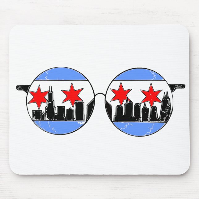 chicaGOggles mouse pad (Front)