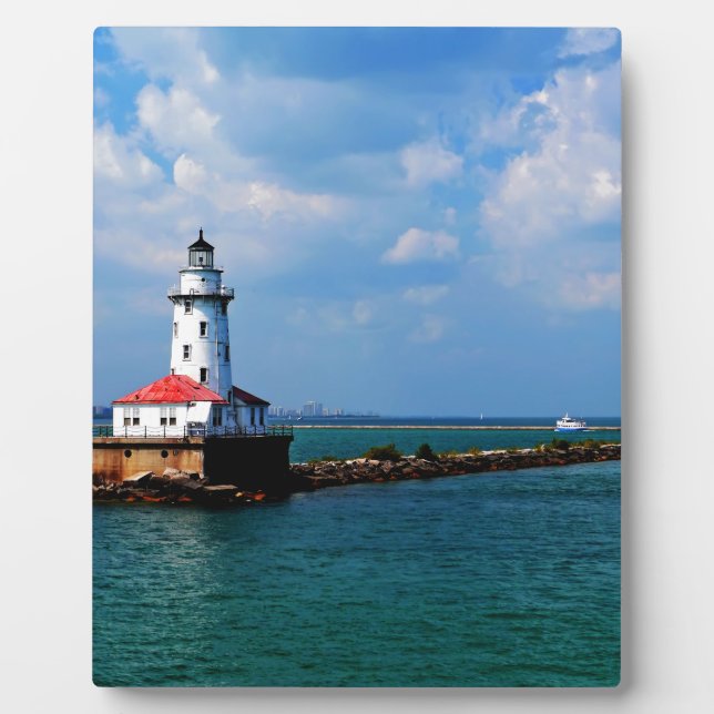 Chicago's Lighthouse Plaque (Front)