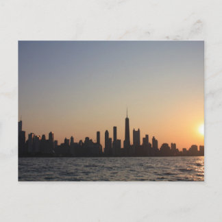 chicagosunset postcard