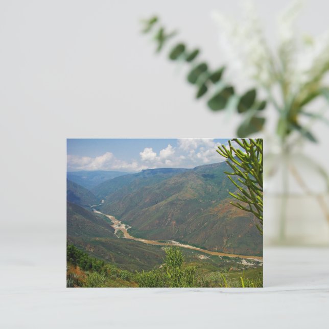 Chicamocha Canyon Postcard (Standing Front)