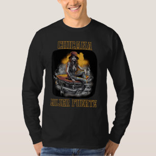 Chicana Chola Style Lowrider Clothes Mexican Ameri T-Shirt