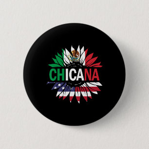 Chicana-shirt Men Women Kids Girls Boys Mexican Us 6 Cm Round Badge