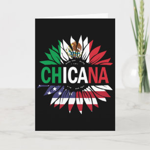 Chicana-shirt Men Women Kids Girls Boys Mexican Us Card