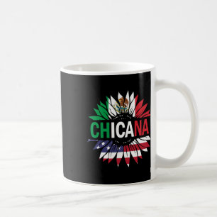 Chicana-shirt Men Women Kids Girls Boys Mexican Us Coffee Mug