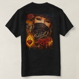 Chicano Art Design Mural Street Art T-Shirt