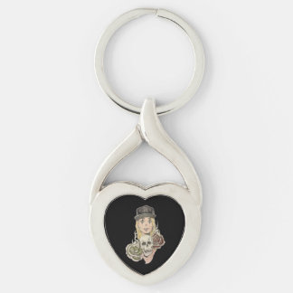 Chicano Art Key Chain