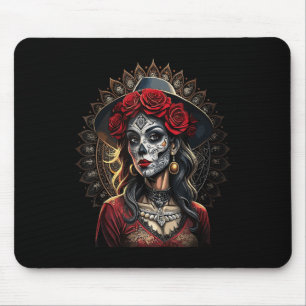 Chicano Chicana La Raza Barrio Tattoo Art Death _1 Mouse Pad
