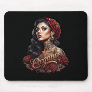 Chicano Chicana La Raza Barrio Tattoo Art Death _5 Mouse Pad