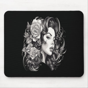 Chicano Chicana La Raza Barrio Tattoo Art Death _6 Mouse Pad
