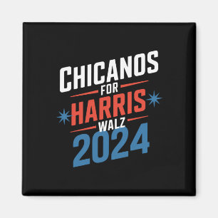 Chicanos for Harris Walz 2024 Presidential Magnet
